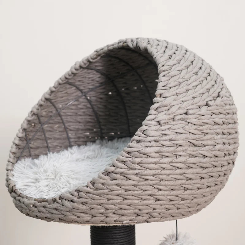 Tundra Handwoven Cat Tree and Scratcher for Indoor Cats