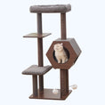 Load image into Gallery viewer, Wagon 2 Modern Cat Tree and Scratcher for Indoor Cats
