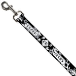 Dog Leash - Death or Glory Black/White