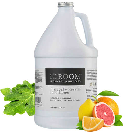 Dog Charcoal and Keratin Conditioner Gallon by iGroom