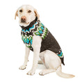Load image into Gallery viewer, Charcoal Fairisle Wool Dog Sweater
