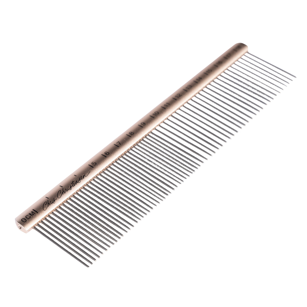 7.5" Medium/Coarse Competition Comb by Chris Christensen