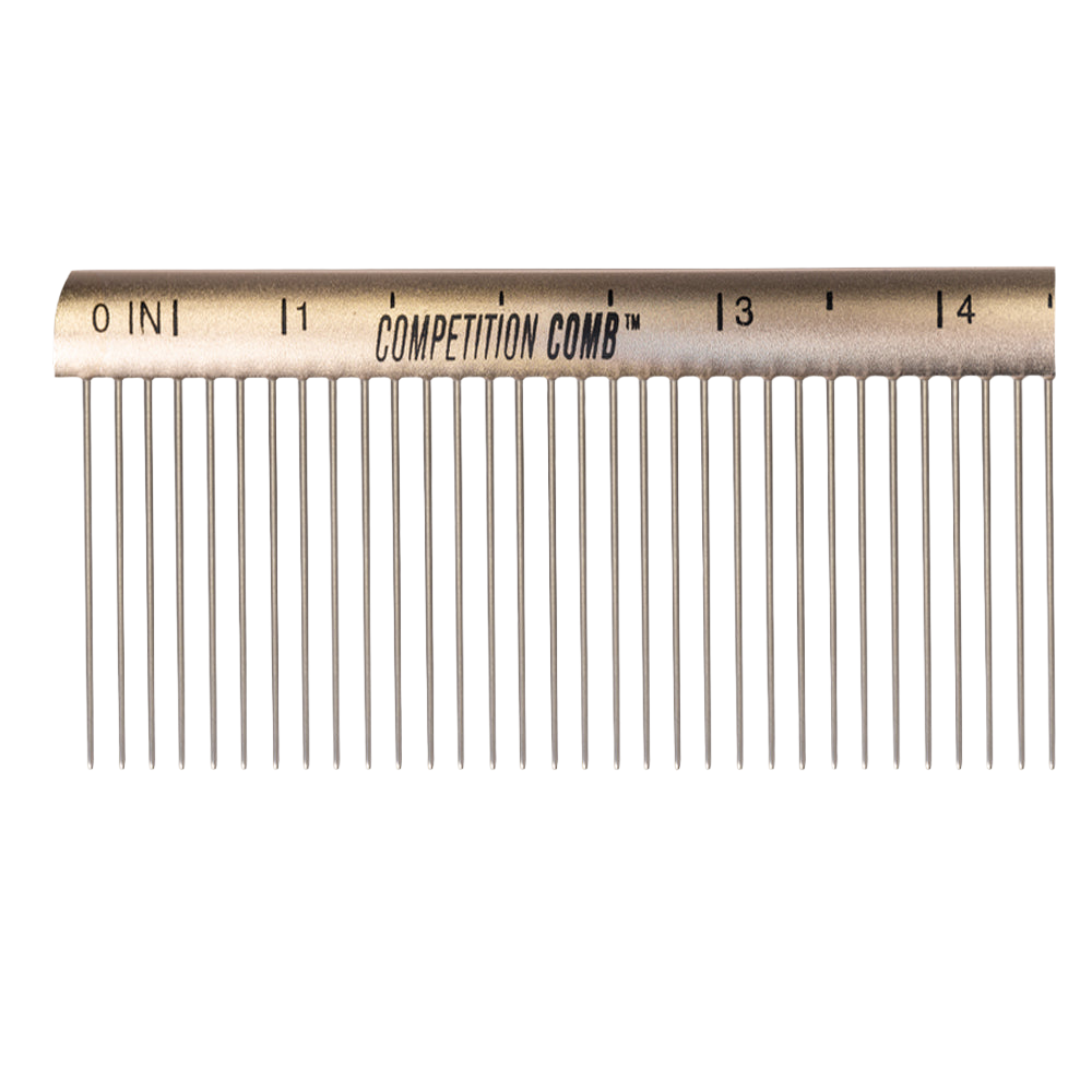 Dog 9" Medium/Coarse Competition Comb by Chris Christensen