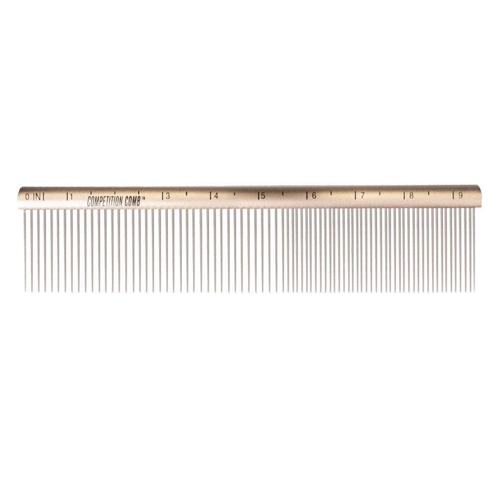 Dog 9" Medium/Coarse Competition Comb by Chris Christensen