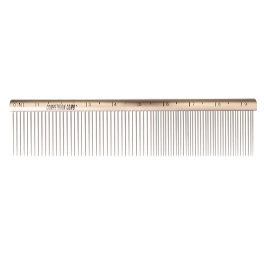 Dog 9" Medium/Coarse Competition Comb by Chris Christensen