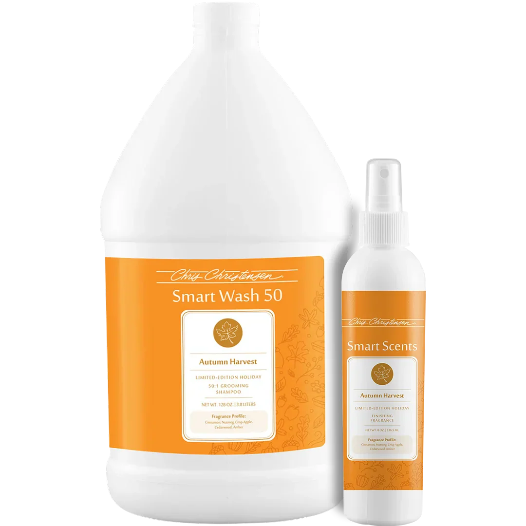 Autumn Harvest Shampoo Gallon and 8oz Cologne by Chris Christensen