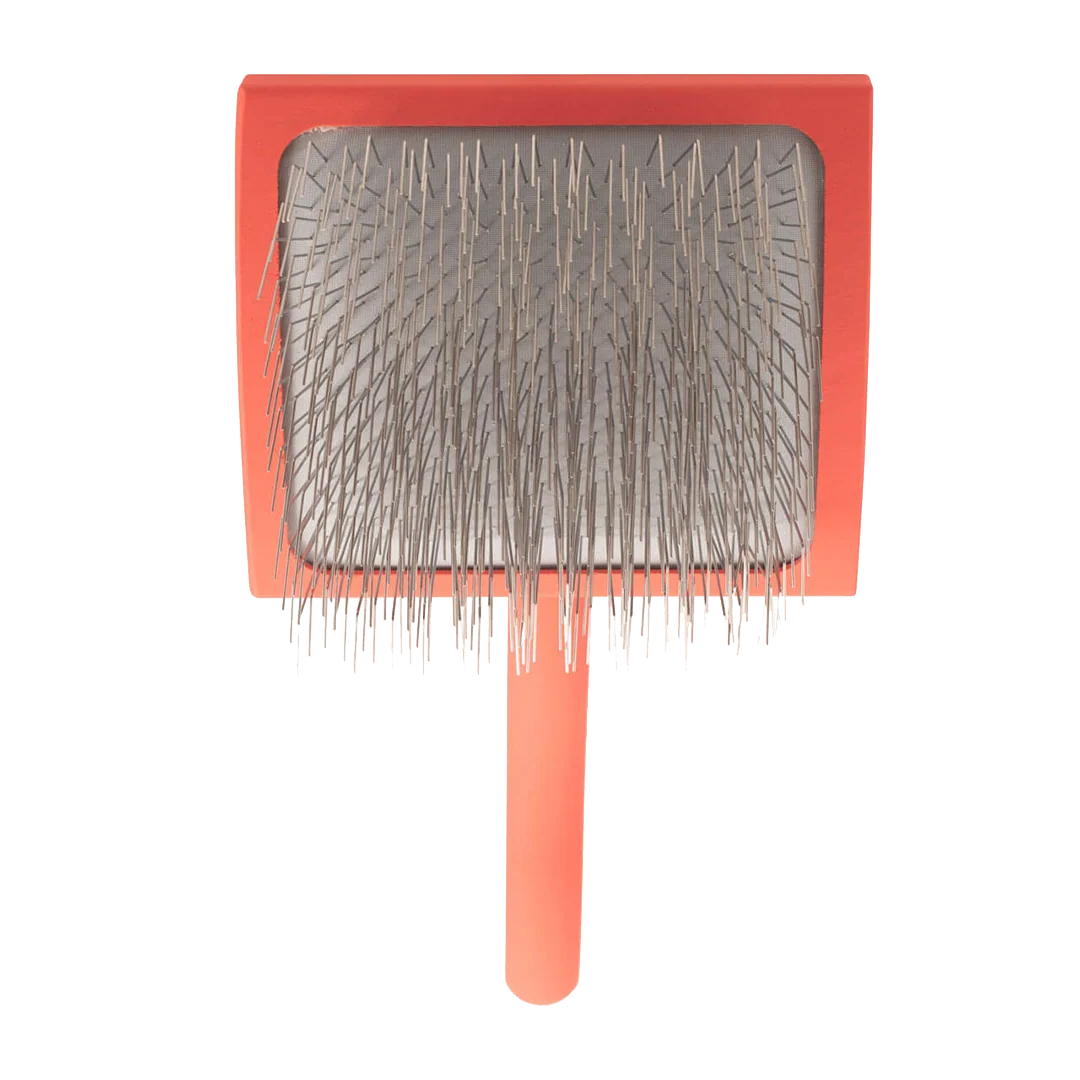 Pet Big G Large Coral Slicker Brush by Chris Christensen