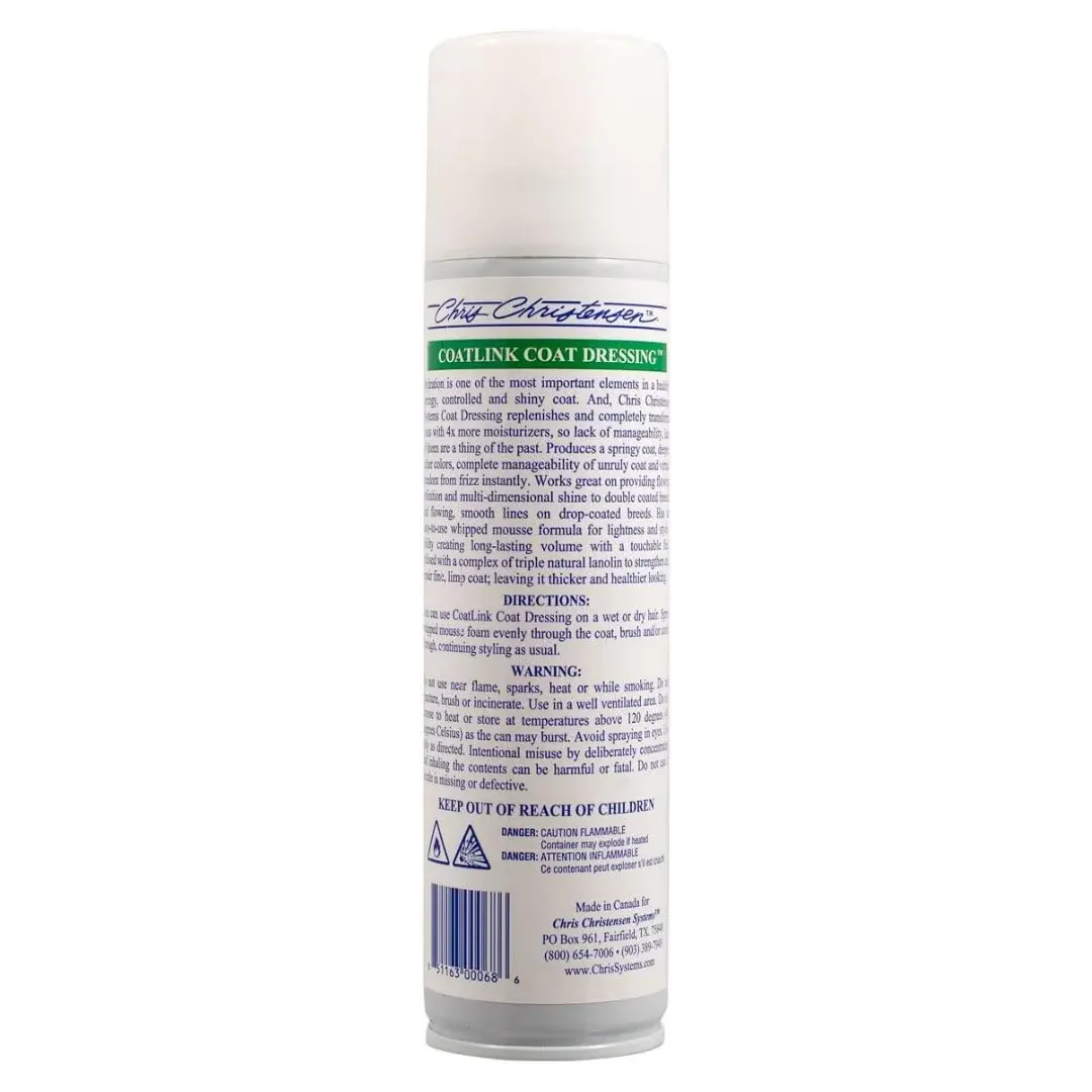 Pet Coatlink Coat Dressing Spray 10oz by Chris Christensen