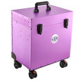 Load image into Gallery viewer, D-Flite Tack Box with wheels Purple by Chris Christensen
