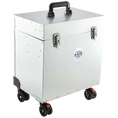 Load image into Gallery viewer, D-Flite Tack Box with wheels Silver by Chris Christensen
