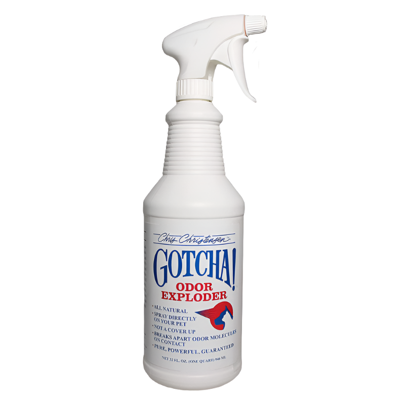 Gotcha! Odor Exploder Spray 32oz by Chris Christensen professional dog grooming tool Southlake Paws
