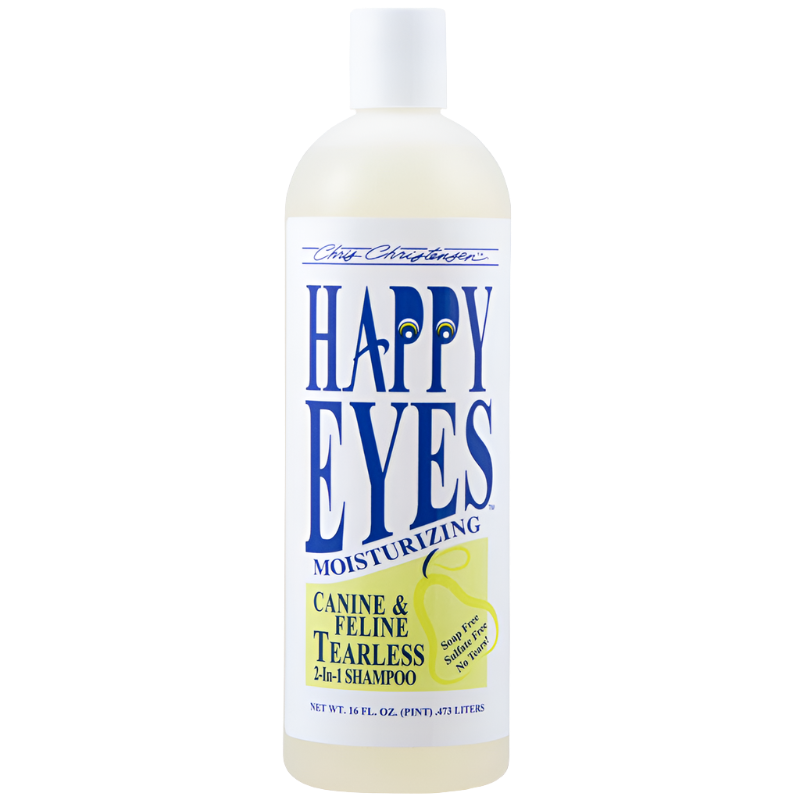 Happy Eyes Tearless Shampoo 16oz by Chris Christensen professional dog grooming tool Southlake Paws