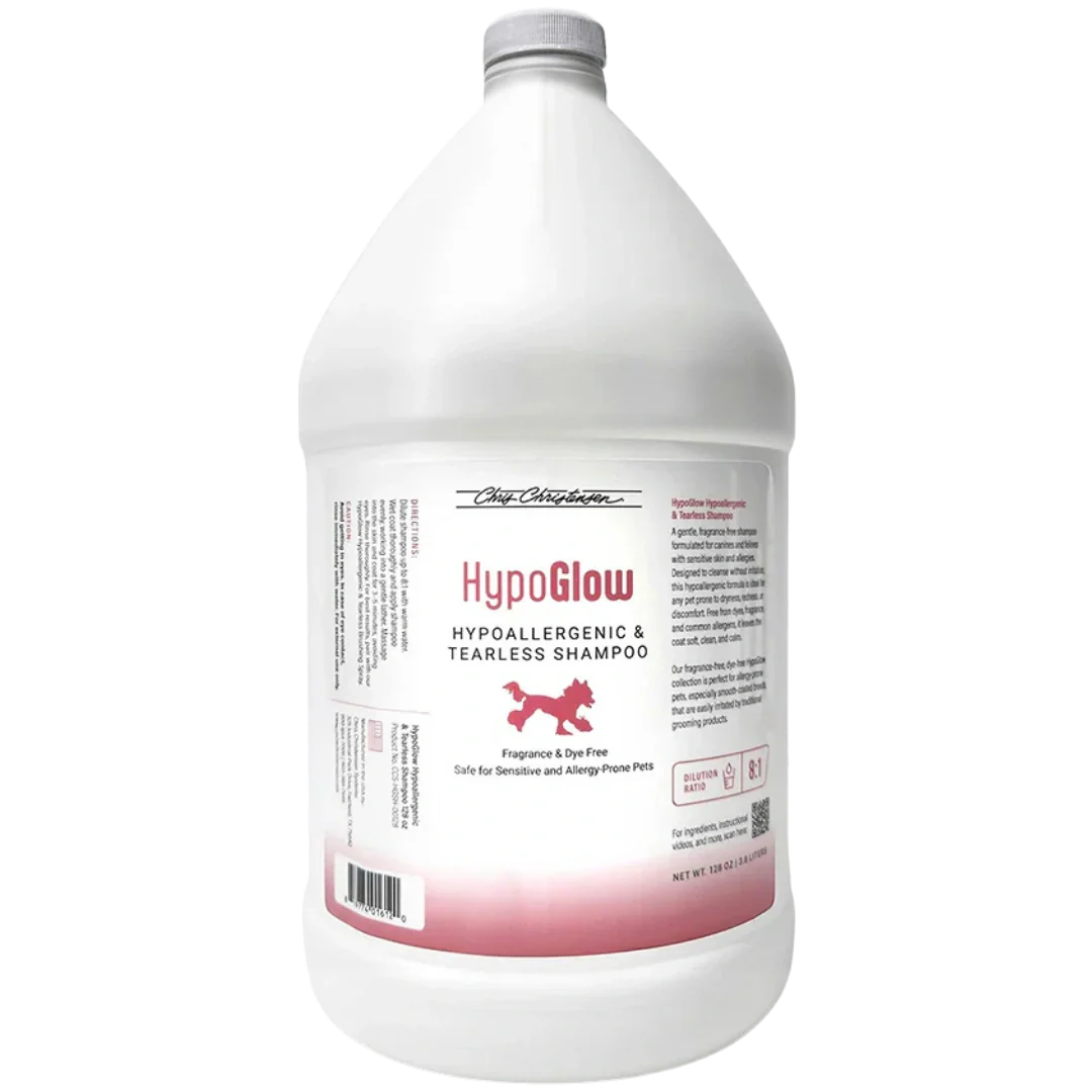Chris Christensen HypoGlow Hypoallergenic & Tearless Shampoo Gallon
