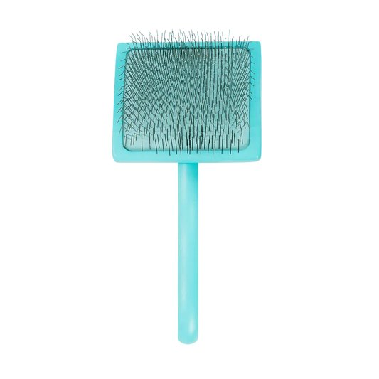 Dog Large Home Care Big Brush G Teal Slicker by Chris Christensen