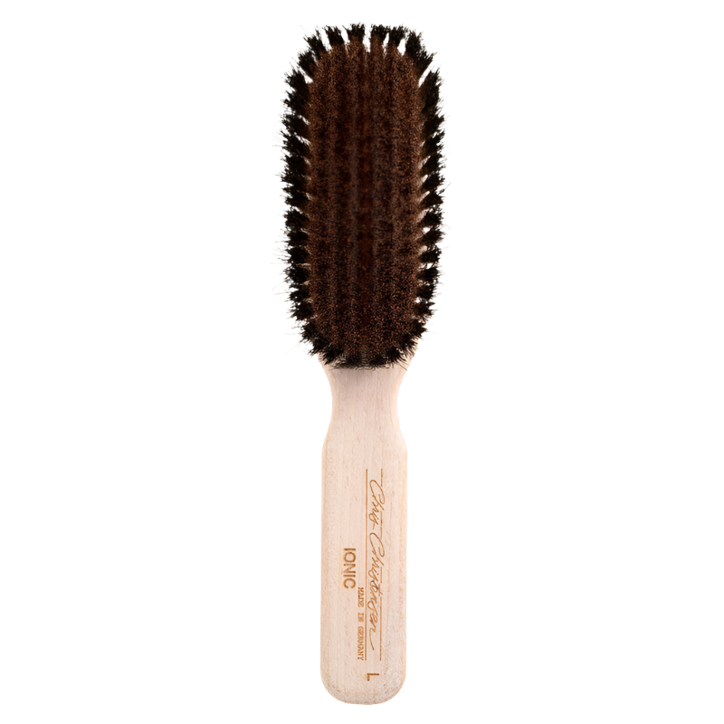 Large Ionic Boar Brass Brush by Chris Christensen professional dog grooming tool Southlake Paws