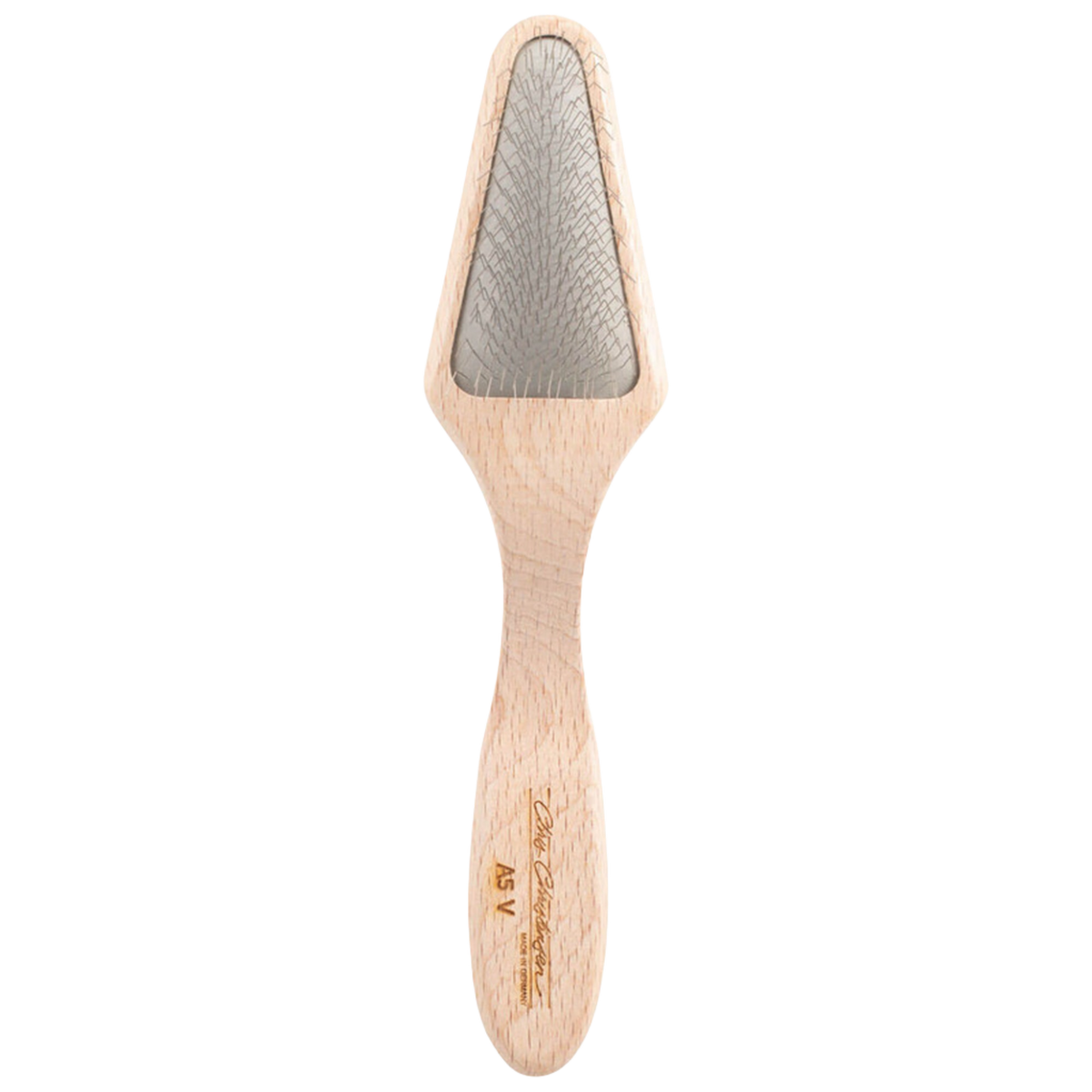 Dog Mark V Triangle Slicker Brush by Chris Christensen