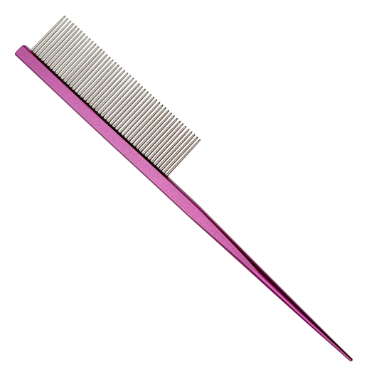 Pet 7" Parting Comb Fine Tooth Purple by Chris Christensen