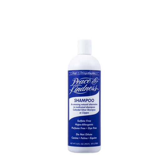 Pet Peace & Kindness Colloidal Silver Shampoo 16oz by Chris Christensen