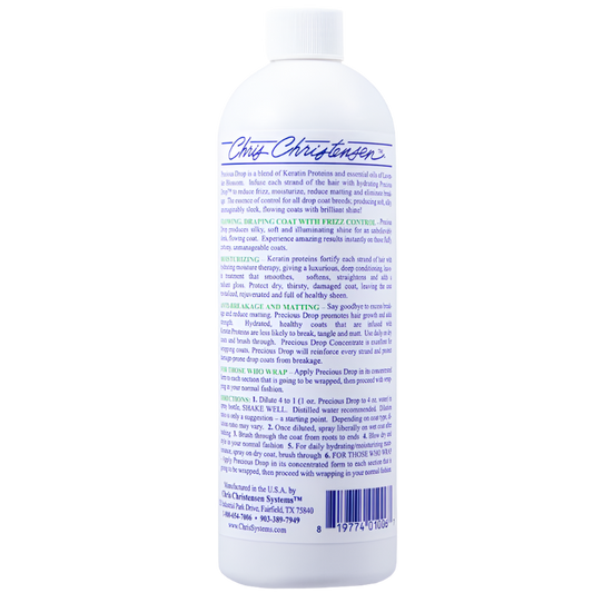 Precious Drop Keratin Spray Concentrated 16oz by Chris Christensen