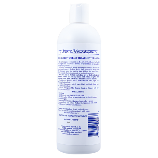 Pet Red on Red Shampoo 16oz by Chris Christensen