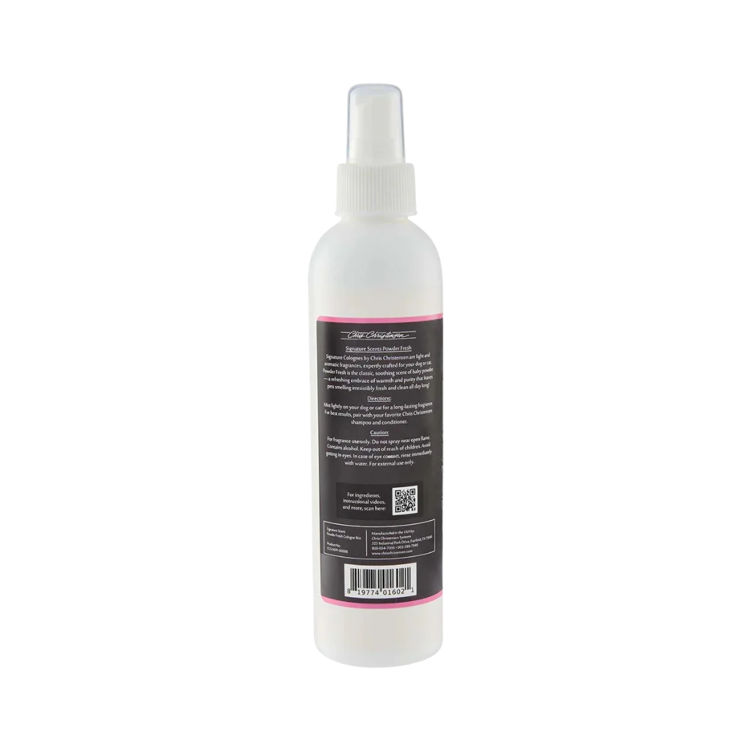 Chris Christensen Signature Scents Powder Fresh Cologne 8oz