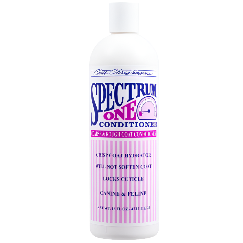 Spectrum One Conditioner 16oz by Chris Christensen professional dog grooming tool Southlake Paws