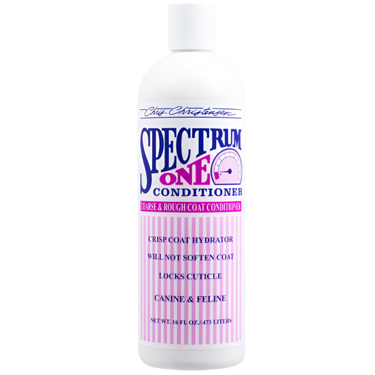 Spectrum One Conditioner 16oz by Chris Christensen professional dog grooming tool Southlake Paws