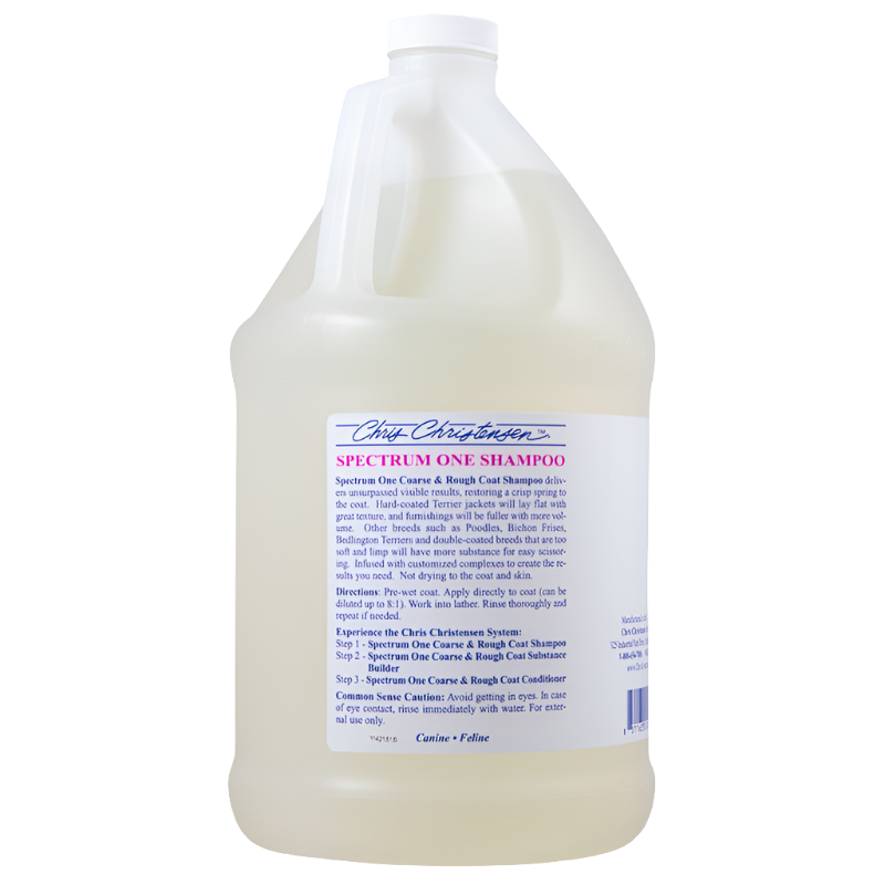 Dog Spectrum One Shampoo Gallon by Chris Christensen