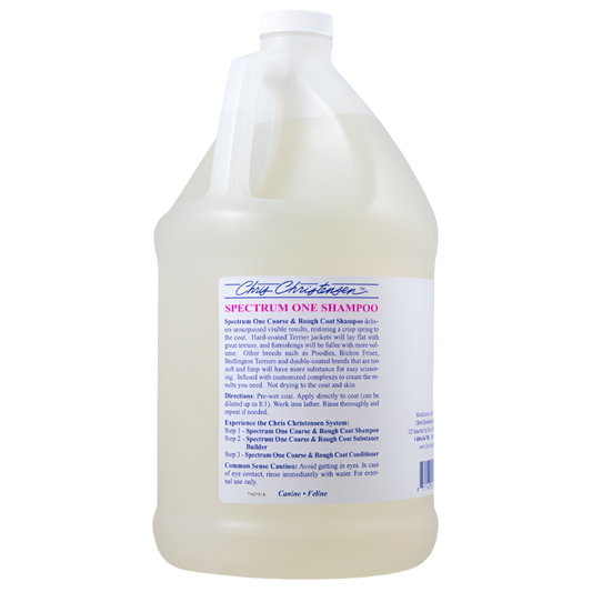 Dog Spectrum One Shampoo Gallon by Chris Christensen