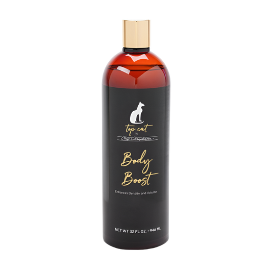 Top Cat Body Boost Coat Treatment 32oz by Chris Christensen professional dog grooming tool Southlake Paws