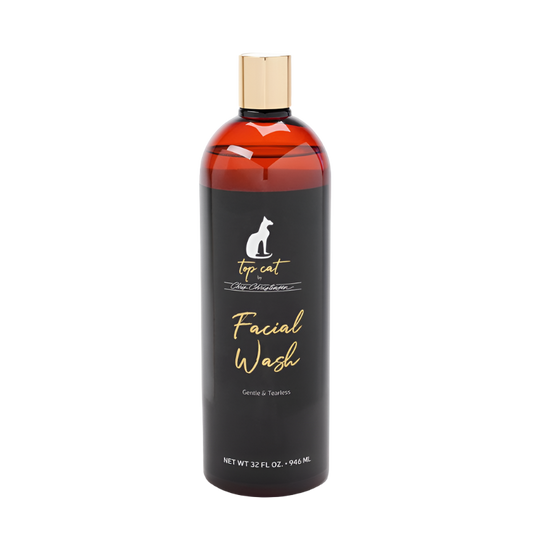 Top Cat Facial Wash 32oz by Chris Christensen professional dog grooming tool Southlake Paws