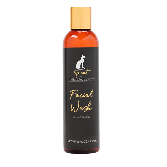 Top Cat Facial Wash 8oz by Chris Christensen professional dog grooming tool Southlake Paws