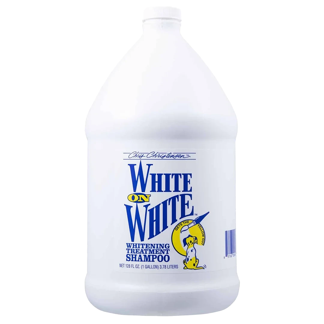 Dog White on White Shampoo Gallon by Chris Christensen