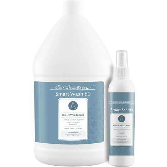 Pet Winter Wonderland Shampoo Gallon and 8oz Cologne by Chris Christensen