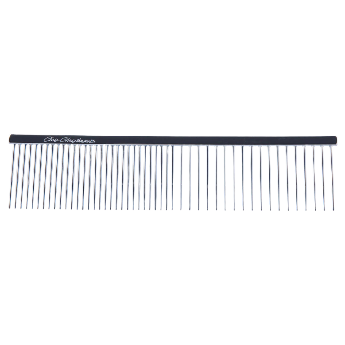 7.5" Fine/Coarse Long Tooth Greyhound Buttercomb by Chris Christensen