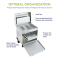 Load image into Gallery viewer, D-Flite Tack Box with wheels Silver by Chris Christensen
