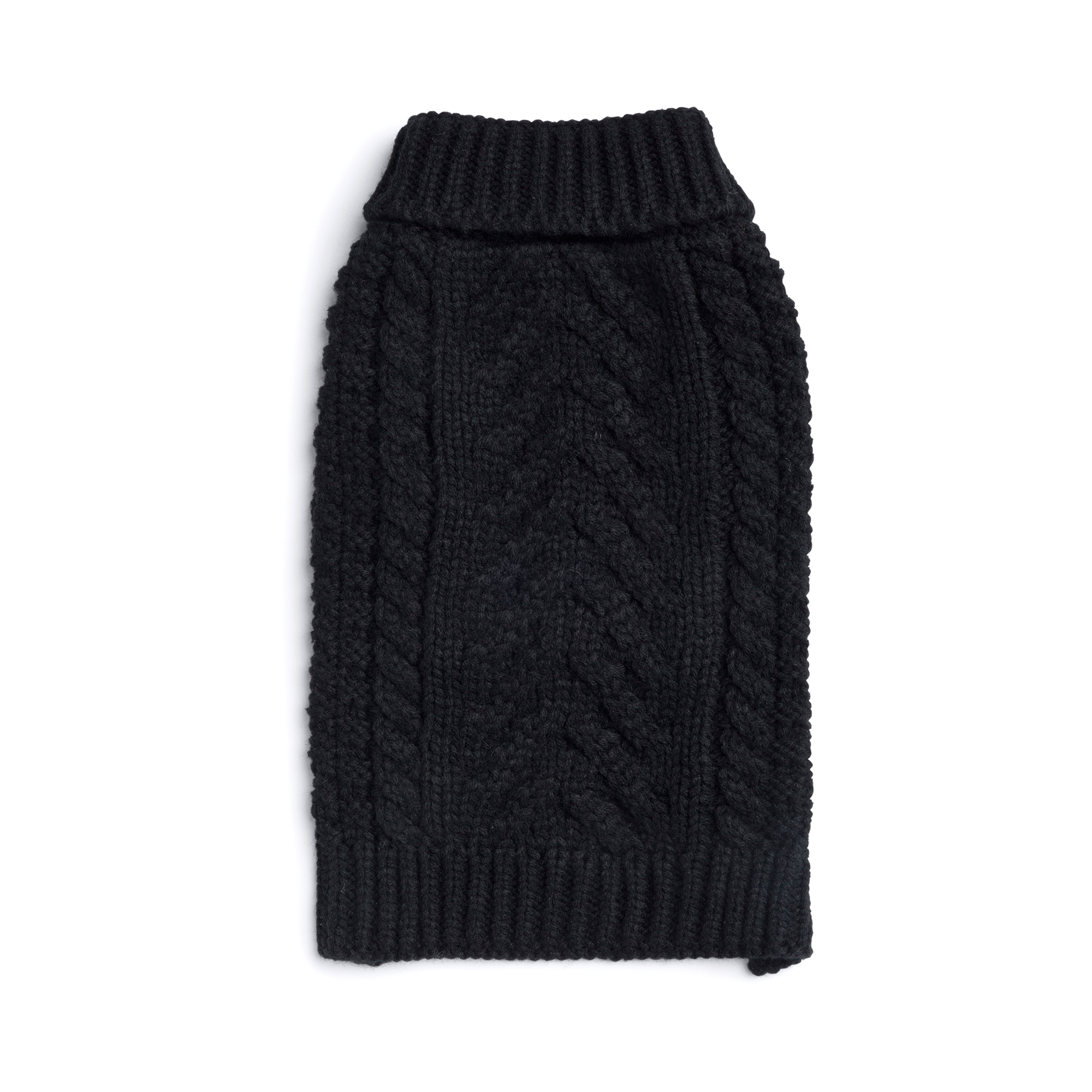 Black Super Chunky Sweater - Southlake Paws