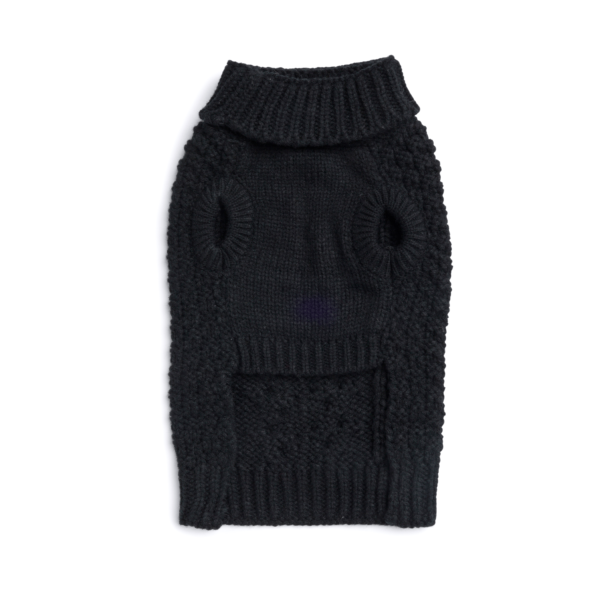Black Super Chunky Sweater - Southlake Paws