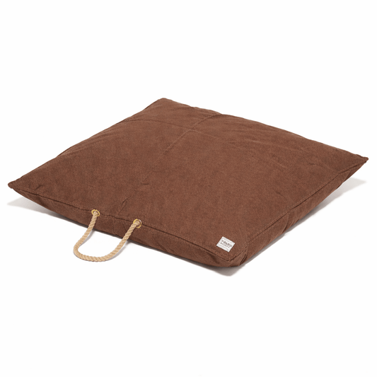 Dog Beds Premium Cinnamon Waxed Cotton Canvas Dog Bed