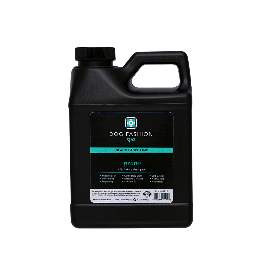 Primo Clarifying Shampoo 16oz by Dog Fashion Spa professional dog grooming tool Southlake Paws