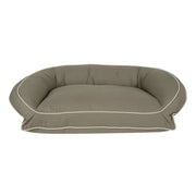 Classic Canvas Bolster Dog Bed