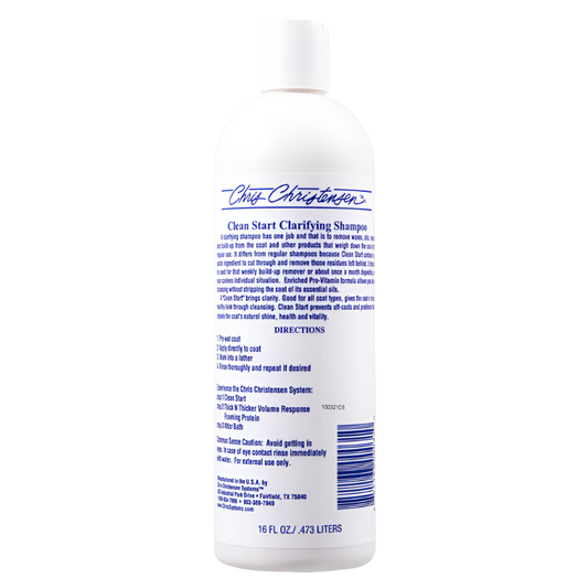 Dog Clean Start Clarifying Shampoo 16oz by Chris Christensen