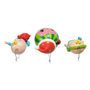 Kurt Adler Cocomelon  3-Piece Ornament Set