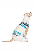 Load image into Gallery viewer, Coastal Cable Knit Dog Sweater
