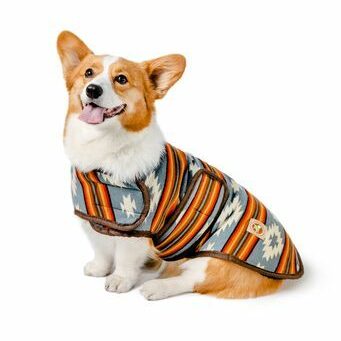 Denim Sunset Blanket Coat