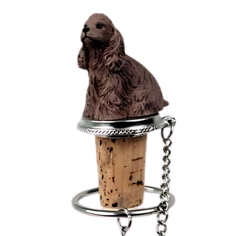 Cocker Spaniel Bottle Stopper - Southlake Paws