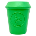 Load image into Gallery viewer, Coffee Cup eDispener Durable Rubber Chew Toy and Treat Dispenser

