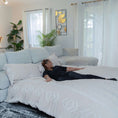 Load image into Gallery viewer, Adult Bean Bag Chair - Queen - NEST Chinchilla
