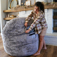 Load image into Gallery viewer, Adult Bean Bag Chair - King - NEST Chinchilla
