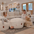 Load image into Gallery viewer, Pouf Footstool - Faux Fur
